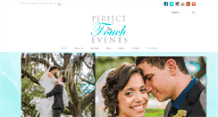 Desktop Screenshot of perfecttouchevents.com